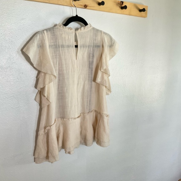 ODDY Gauzy Boho Tunic Festival Top Sz M - Picture 3 of 9